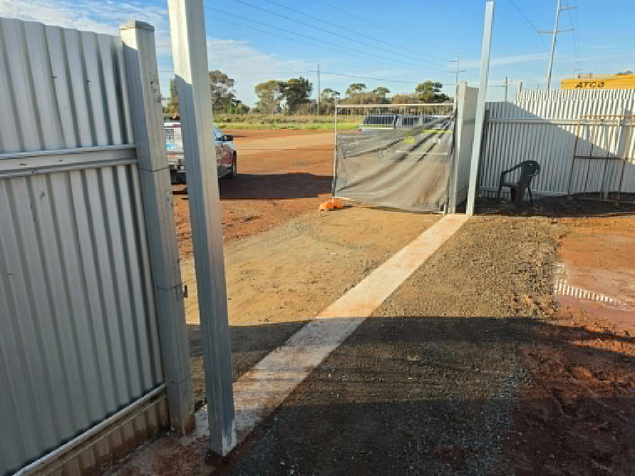 Fence gate after